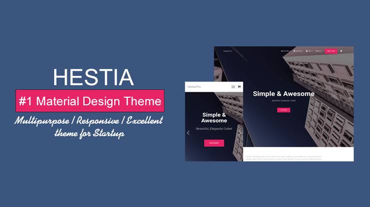 Hestia - 免费的 woocommerce 主题