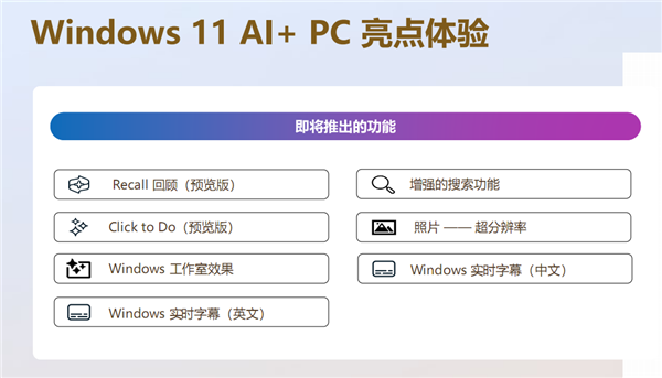 五大场景 改变你我!或许 这才是真正的Windows 11 AI+ PC