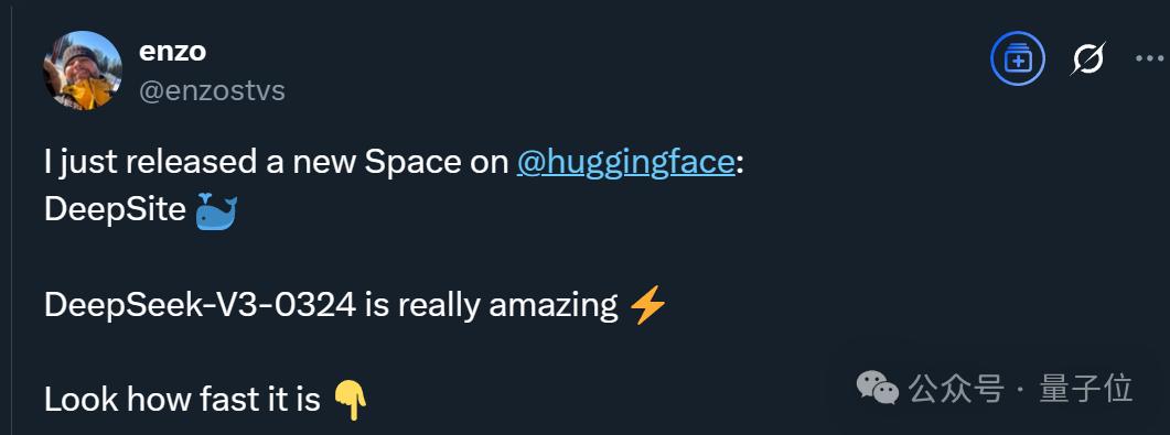 免费的「网页版Cursor」,新版DeepSeek-V3加持,秒秒钟编出一个游戏/APP