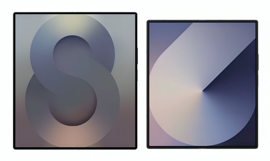 三星折叠手机新王:Galaxy Z Fold7 对比渲染图曝光,更高、更宽、更薄