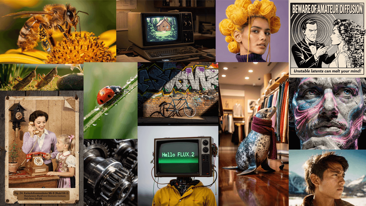 FLUX.2 - 黑森林开源的图像生成与编辑模型